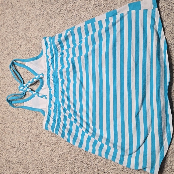 Old Navy Light Blue Haulter Top - Picture 3 of 3